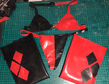 Load image into Gallery viewer, Harlequin Latex Bikini
